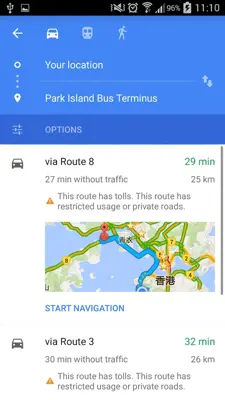 Park Island Transport Free android App screenshot 2